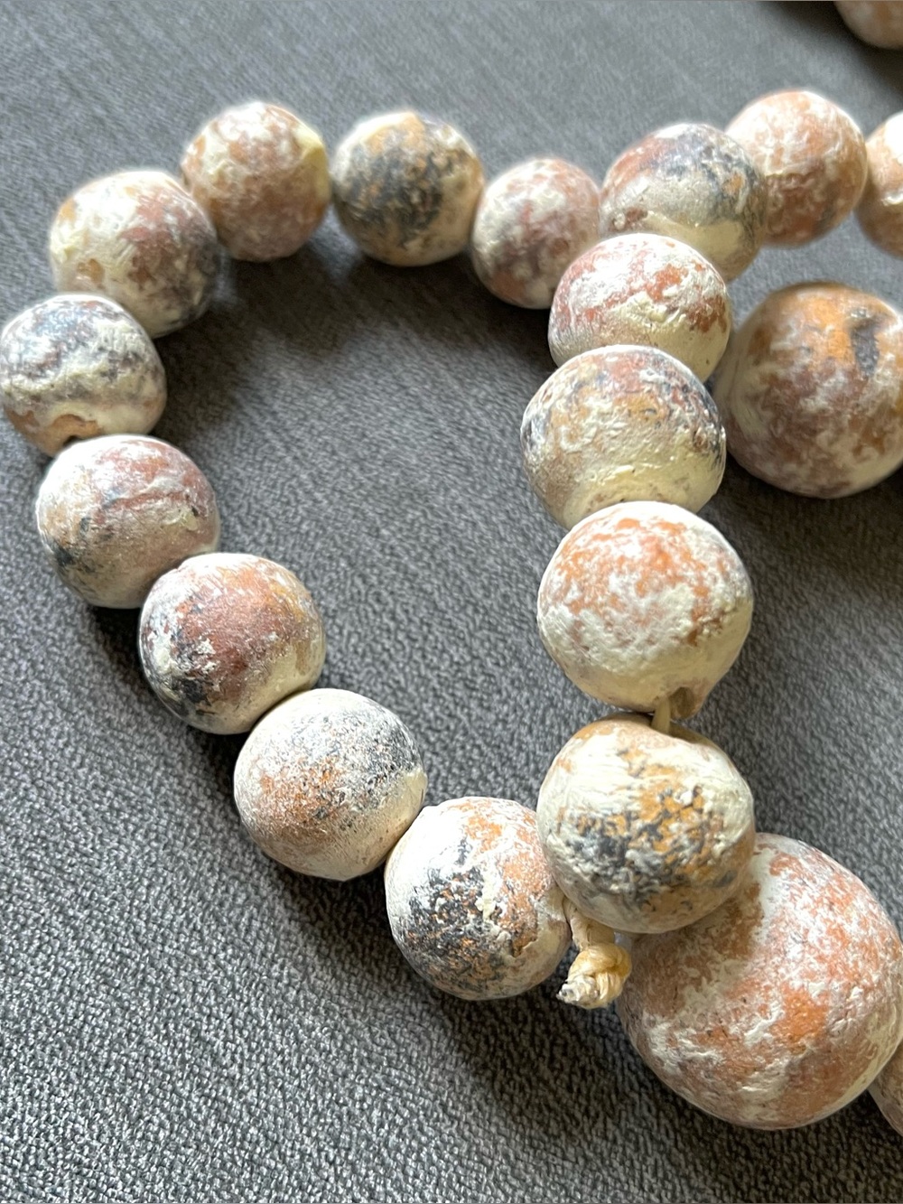 Rustic Terra Cotta Bead Decor - Picture 2 of 6